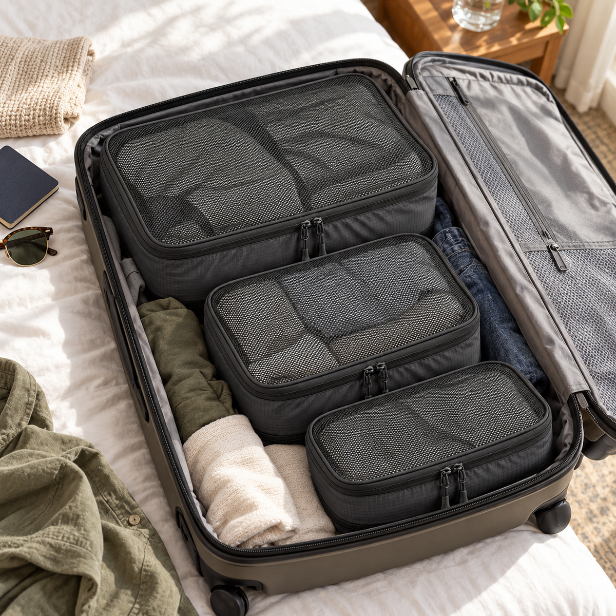 Compression Packing Cubes - 3 Piece Set