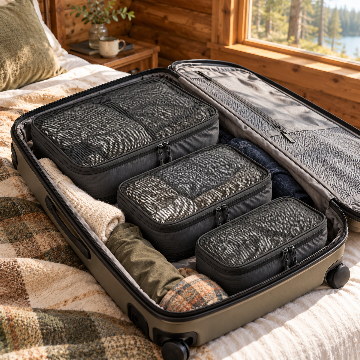 Compression Packing Cubes - 3 Piece Set