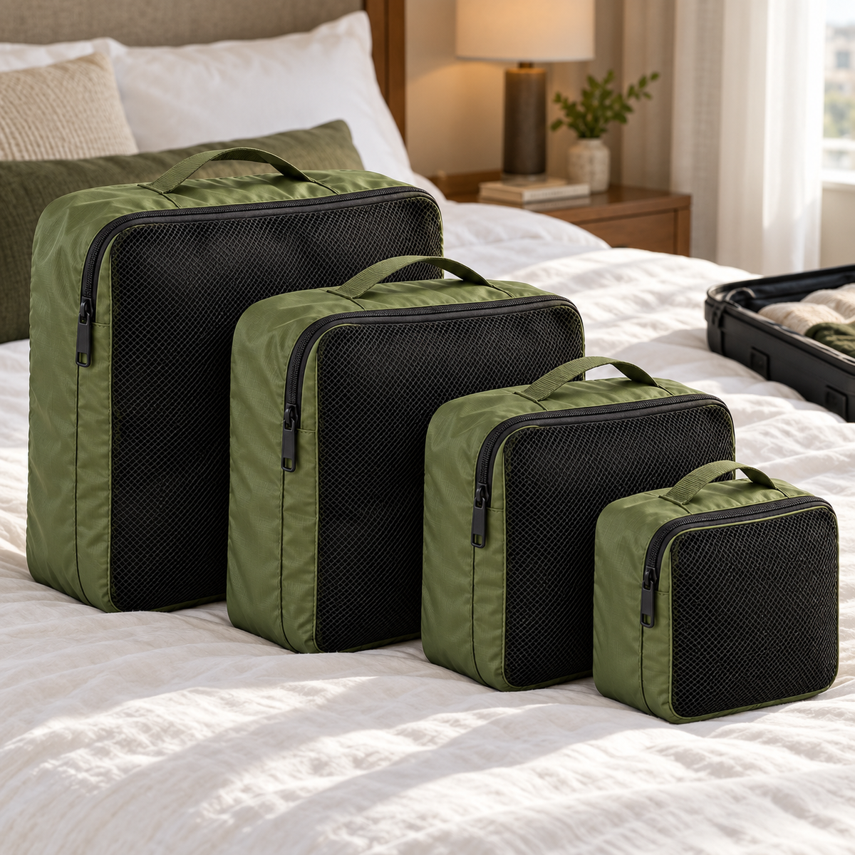 Mesh Packing Cubes - 4 Piece Set