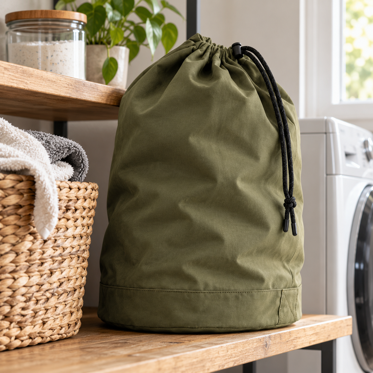 Drawstring Travel Laundry Bag