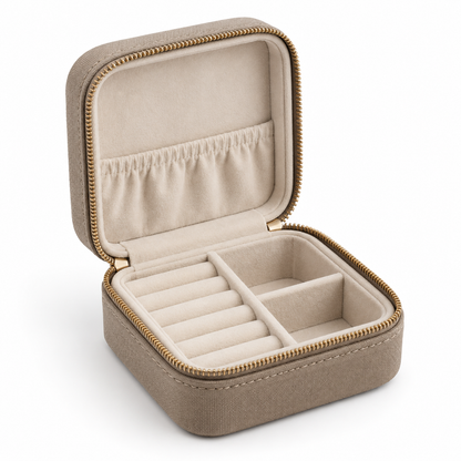 Compact Travel Jewelry Organizer
